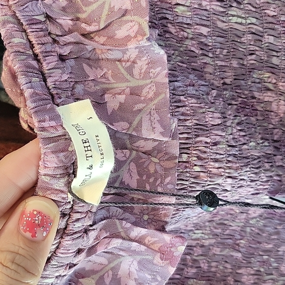 Spell Dahlia Ra-Ra Mini Dress- Mulberry - Picture 3 of 11